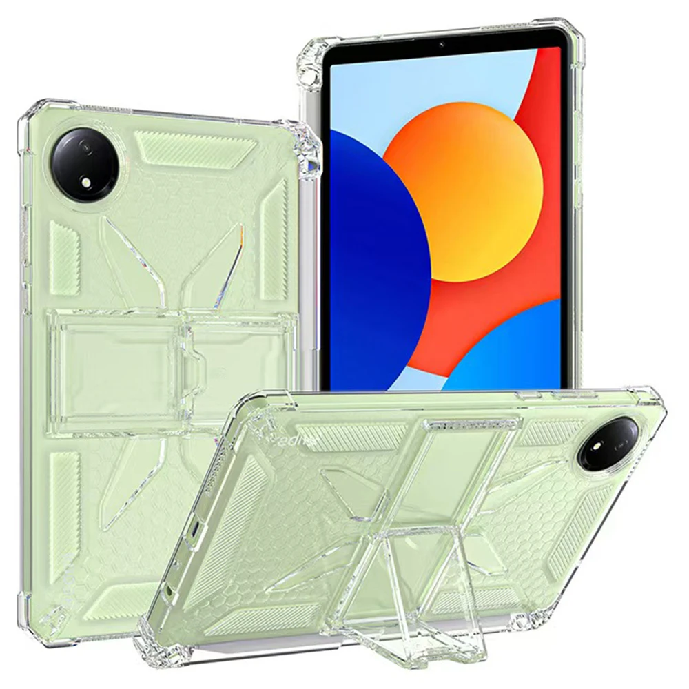 For Xiaomi Redmi Pad SE 4G 8.7 inch Clear Case Kickstand Shockproof TPU + PC Tablet Cover with Pen Slot
For Xiaomi Redmi Pad SE 4G 8.7 inch Clear Case Kickstand Shockproof TPU + PC Tablet Cover with Pen Slot