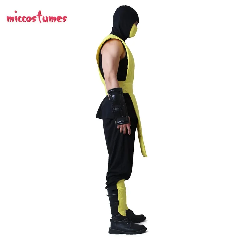 25COSNinja желтый истребитель Хэллоуин Скорпион косплей костюм боевой костюм Хэллоуин Скорпион косплей костюм комплект 
25COSNinja желтый истребитель Хэллоуин Скорпион косплей костюм боевой костюм Хэллоуин Скорпион косплей костюм комплект