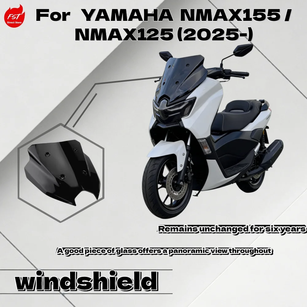 For Y amaha NMAX155 NMAX125 2025 Racing Windshield Front Fairing Modified Parts
For Y amaha NMAX155 NMAX125 2025 Racing Windshield Front Fairing Modified Parts