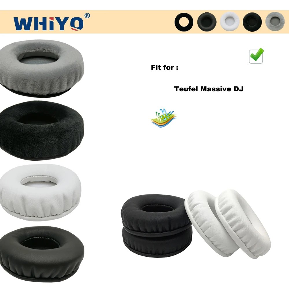 Whiyo New Upgrade Replacement Ear Pads for Teufel Massive DJ Headset Parts Leather Cushion Velvet Earmuff Sleeve
Whiyo New Upgrade Replacement Ear Pads for Teufel Massive DJ Headset Parts Leather Cushion Velvet Earmuff Sleeve