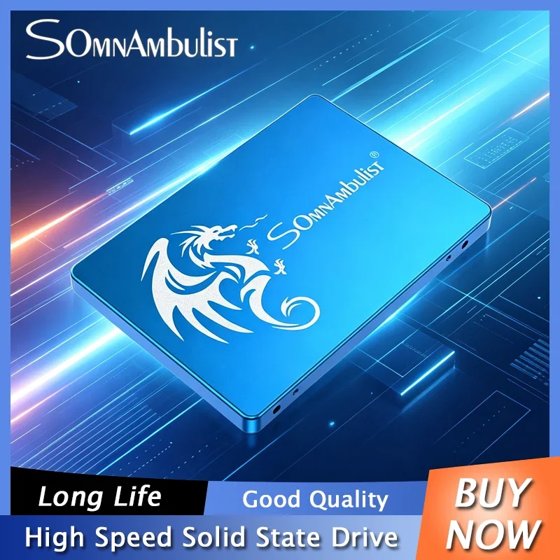 SomnAmbulist SSD 2.5 Sata3 Solid State Drive 60GB 128GB 256GB 512GB 240GB 480GB for Laptop Desktop
SomnAmbulist SSD 2.5 Sata3 Solid State Drive 60GB 128GB 256GB 512GB 240GB 480GB for Laptop Desktop