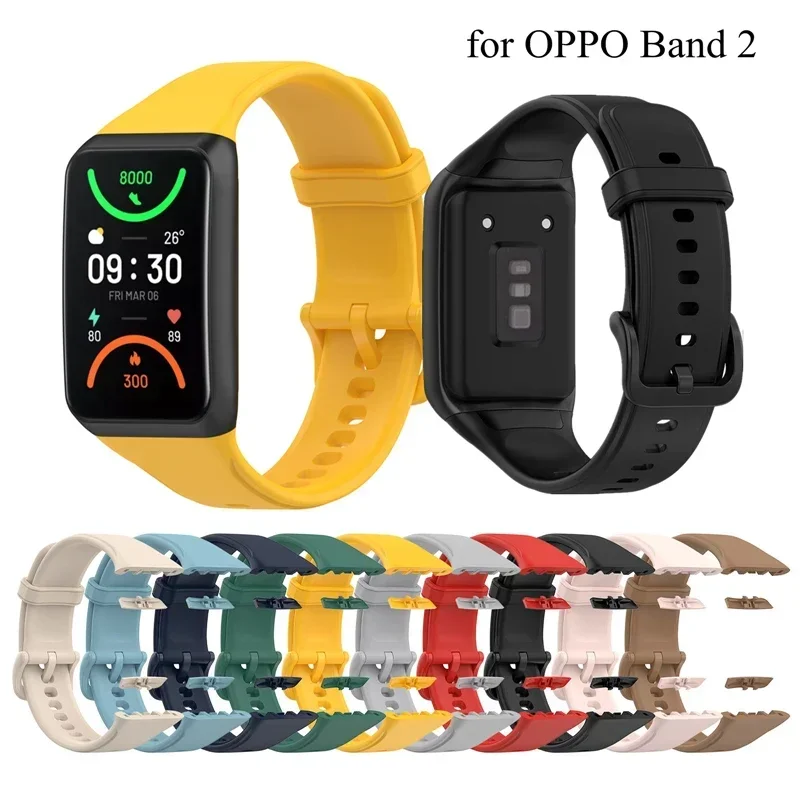 Soft Silicone Sport Strap for OPPO Band 2 Bracelet Replacement Breathable Wristband for OPPO Band2 Smartwatch Belt Correa
Soft Silicone Sport Strap for OPPO Band 2 Bracelet Replacement Breathable Wristband for OPPO Band2 Smartwatch Belt Correa