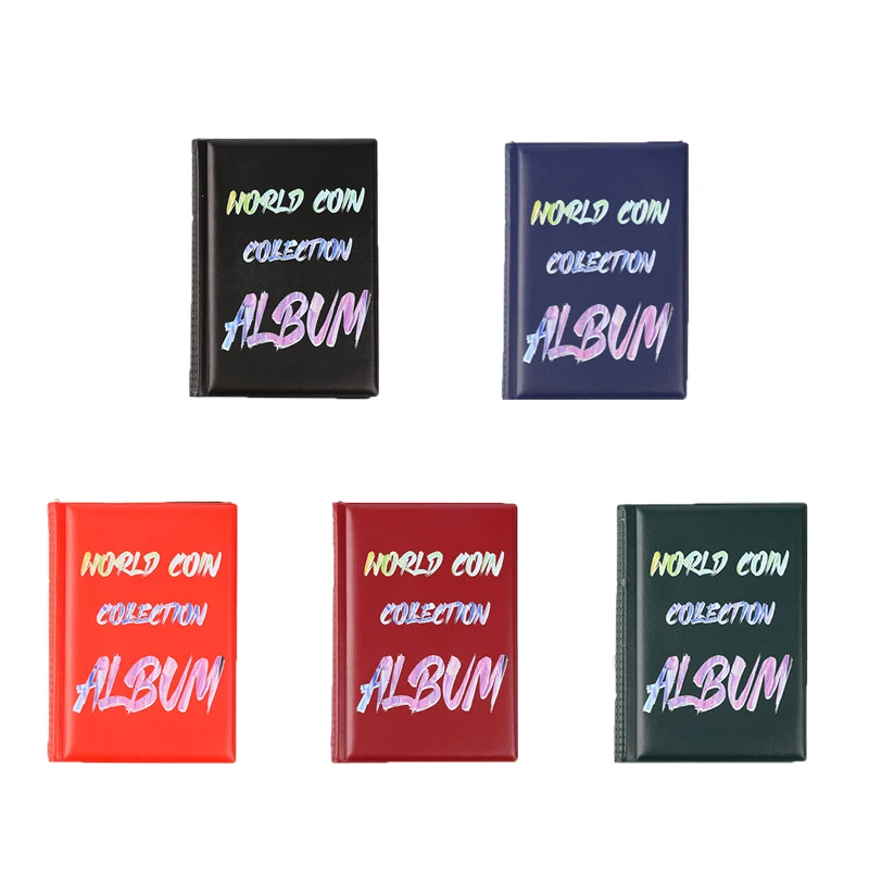 120 Pocket Coin Holder Storage Book for Coins Cardboard Collector's Favourites Collectible Book Sleeve Supplies for Collectors
120 Pocket Coin Holder Storage Book for Coins Cardboard Collector's Favourites Collectible Book Sleeve Supplies for Collectors