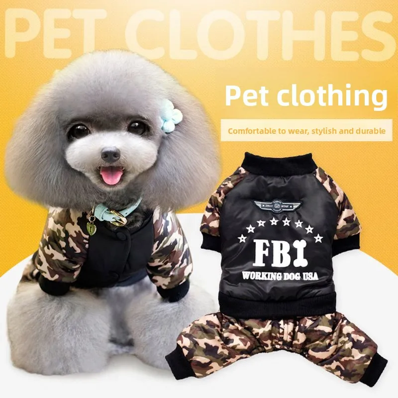 Thickened Dog Sweater Winter Camouflage Pet Clothes for Small Medium Large Dogs Cats
Thickened Dog Sweater Winter Camouflage Pet Clothes for Small Medium Large Dogs Cats