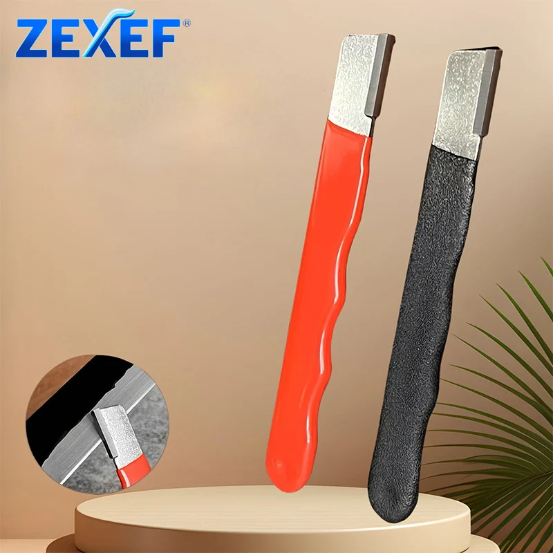 ZEXEF Вольфрамовая сталь Алмазная точилка для ножей Красный и черный Многоцелевой инструмент для заточки ножниц Подходит для всех лезвий
ZEXEF Вольфрамовая сталь Алмазная точилка для ножей Красный и черный Многоцелевой инструмент для заточки ножниц Подходит для всех лезвий