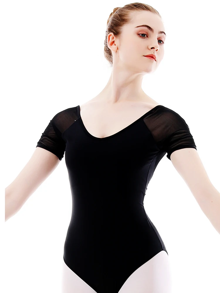 Ballet Leotards for Women Gymnastics Ballerina Dance Bodysuits Nylon Short Sleeve Round Neck Dance Leotards Adult Swimsuit
Ballet Leotards for Women Gymnastics Ballerina Dance Bodysuits Nylon Short Sleeve Round Neck Dance Leotards Adult Swimsuit