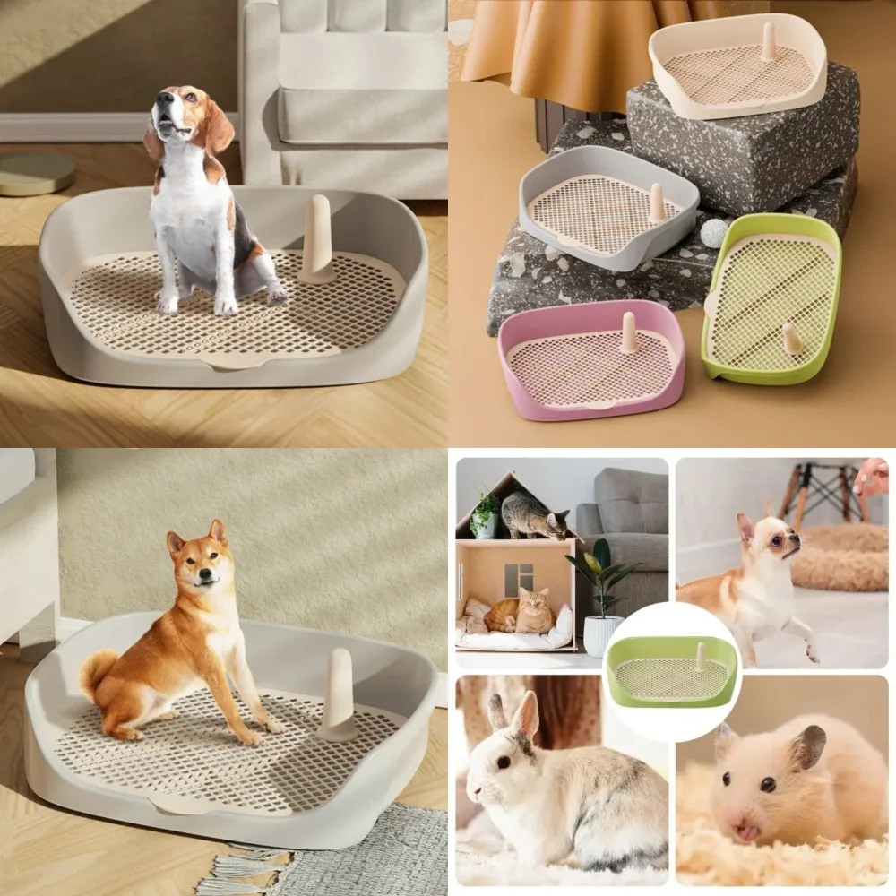 Compact and Portable Pet Training Toilet for Small Dogs and Cats | Puppy Pad Holder Tray Ideal for Indoor Use | Convenient Pet S
Compact and Portable Pet Training Toilet for Small Dogs and Cats | Puppy Pad Holder Tray Ideal for Indoor Use | Convenient Pet S