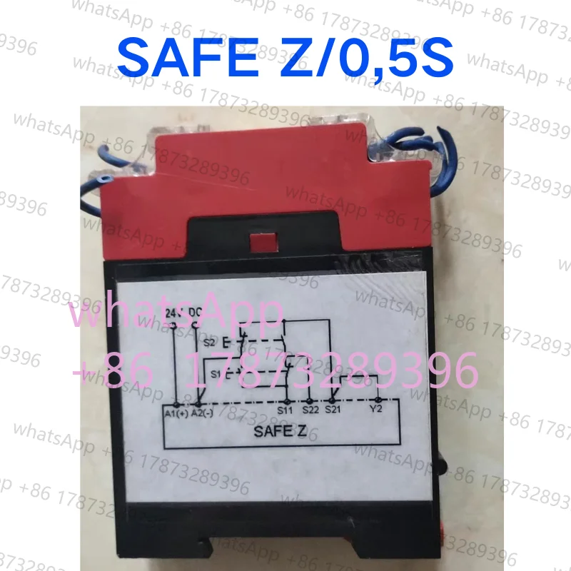 Used SAFE Z 0,5S relay tested OK, function intact
Used SAFE Z 0,5S relay tested OK, function intact