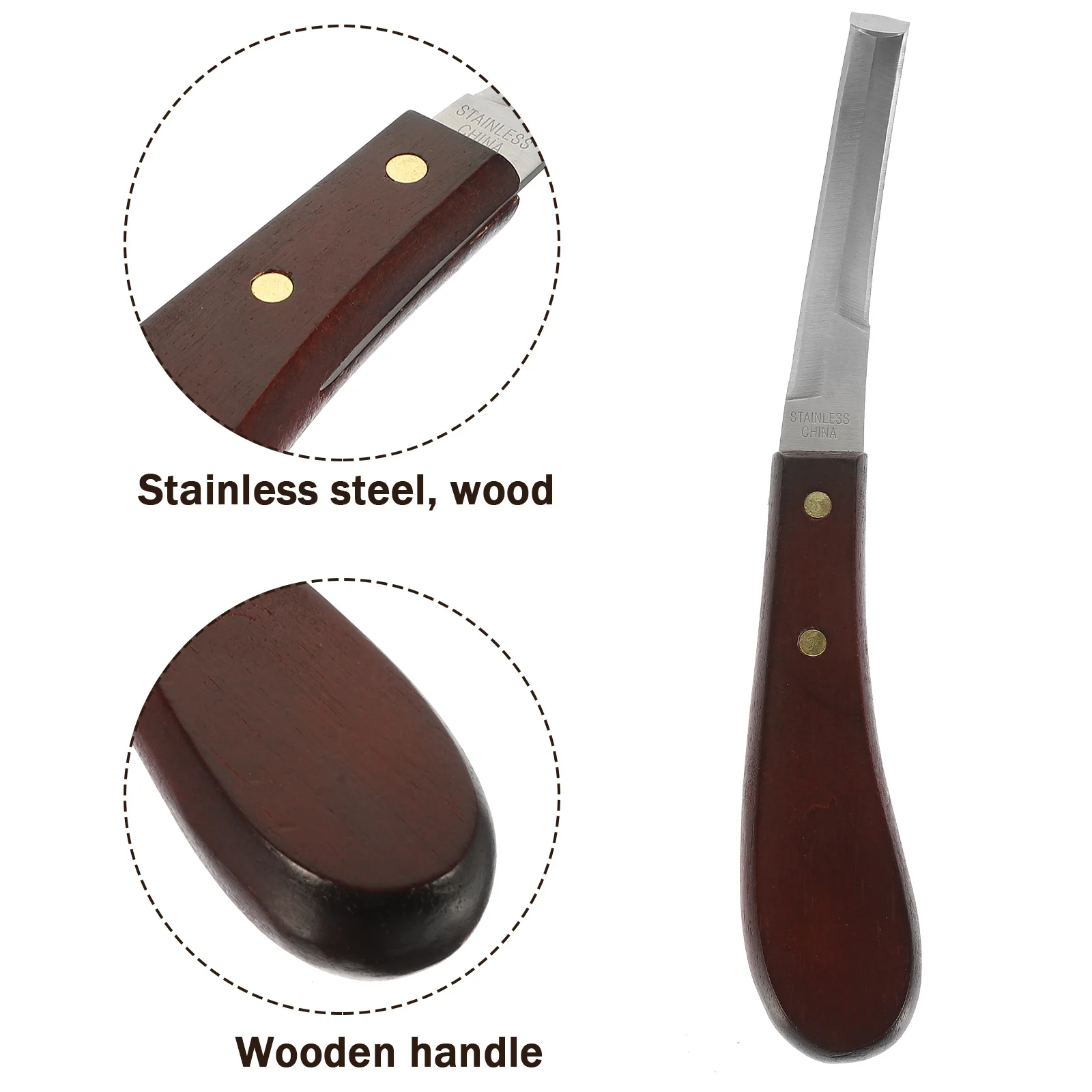 Stainless Steel Hoof Cutter Ergonomic Handle for Comfortable Grip Long-Lasting Sharp Edge Easy to for Pasture
Stainless Steel Hoof Cutter Ergonomic Handle for Comfortable Grip Long-Lasting Sharp Edge Easy to for Pasture