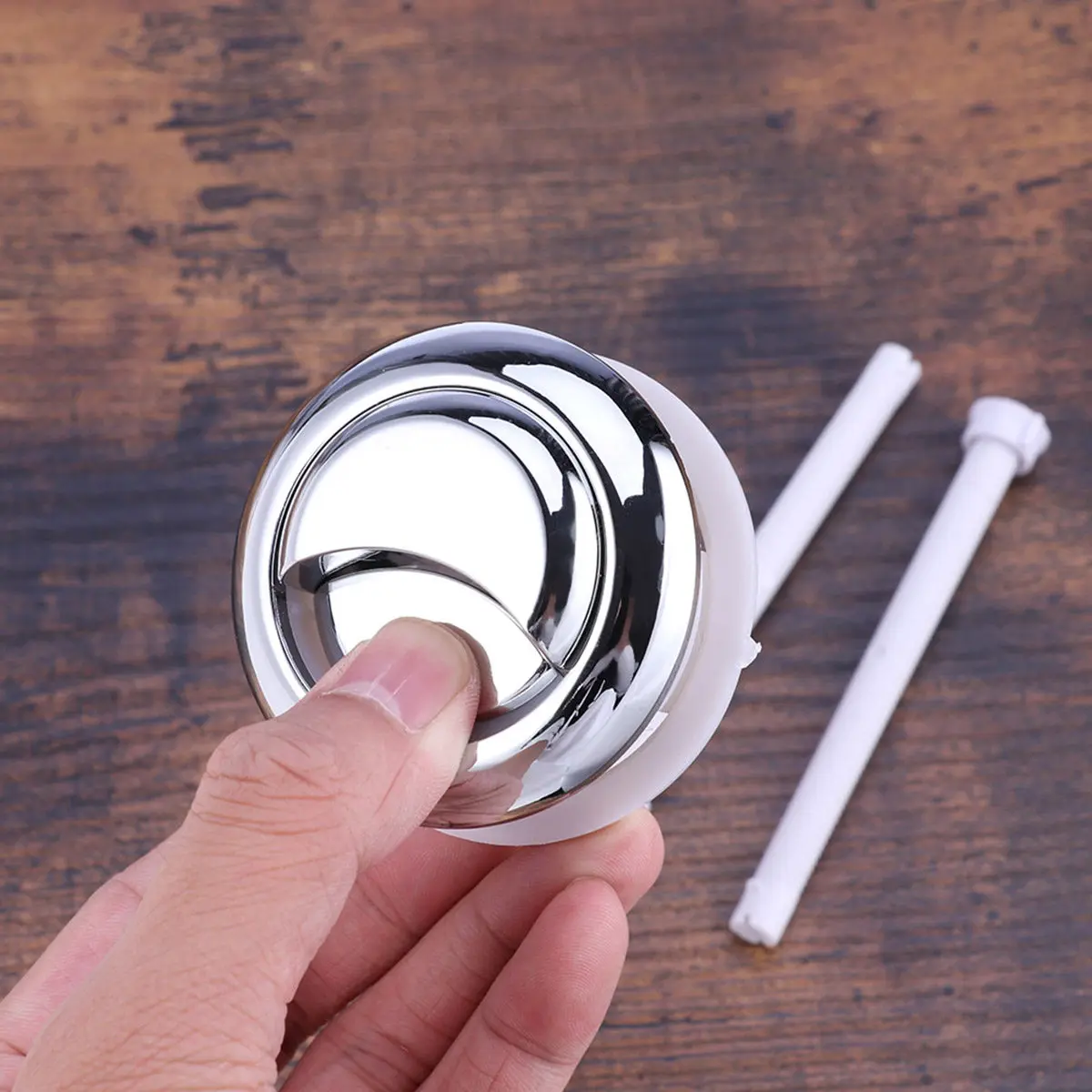 48Mm Dual Flush Toilet Water Tank Push Button With Rod Silver Compatible Most 48Mm Cistern Lid Durable Easy Install Toilet
48Mm Dual Flush Toilet Water Tank Push Button With Rod Silver Compatible Most 48Mm Cistern Lid Durable Easy Install Toilet
