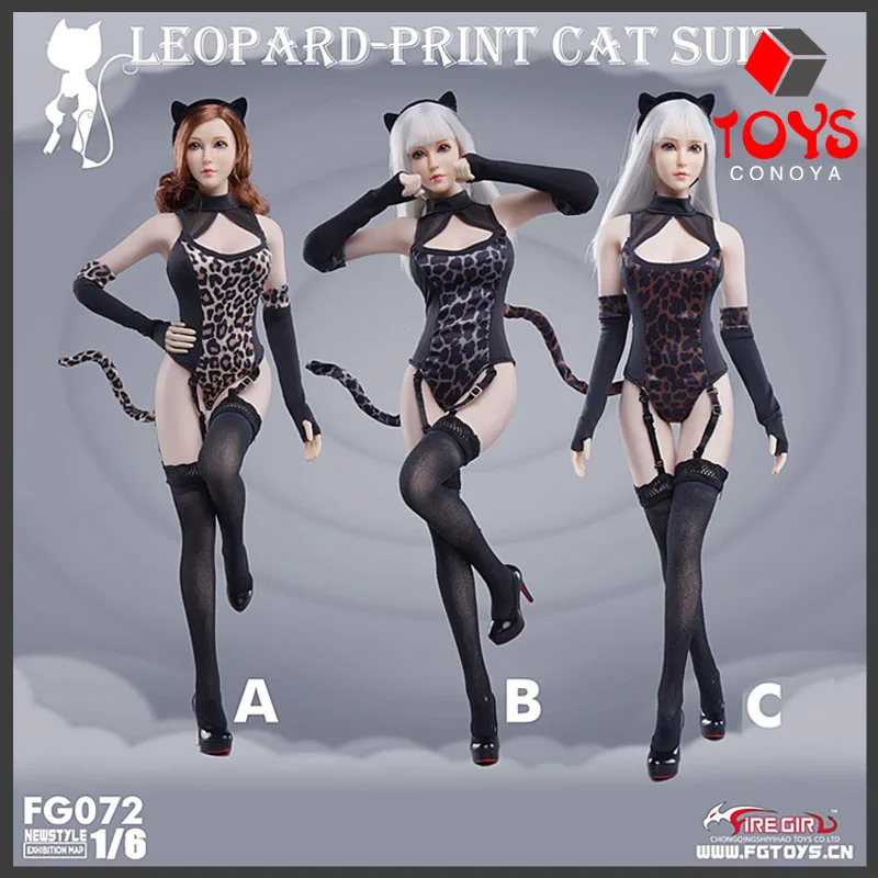 Fire Girl Toys FG072 1/6 Female Sexy Leopard Suit Seamless Stockings Model Accessories Fit 12'' Action Figure Body In Stock
Fire Girl Toys FG072 1/6 Female Sexy Leopard Suit Seamless Stockings Model Accessories Fit 12'' Action Figure Body In Stock