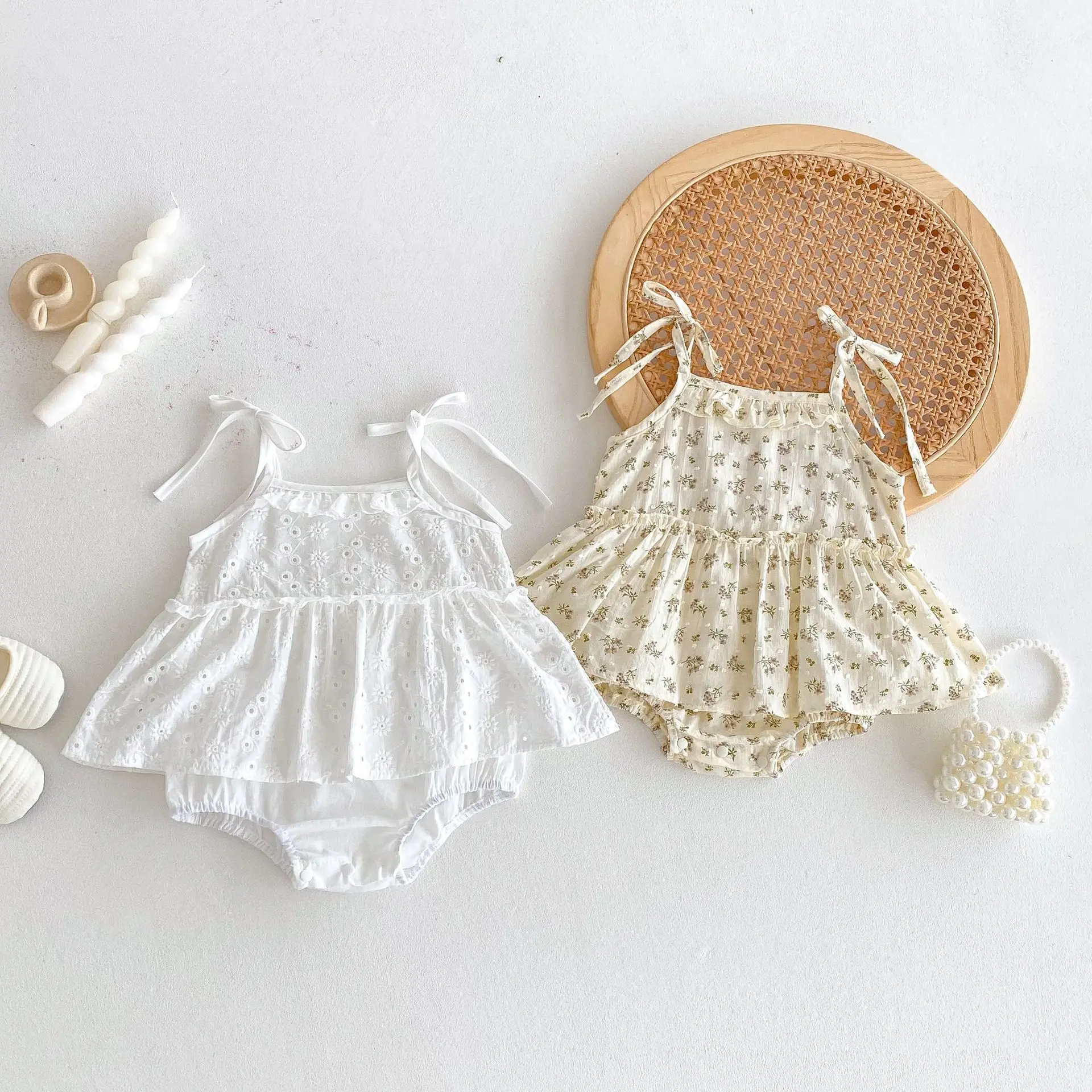 Broken Flower Rompers Casual Sweet and Cute 2025 Summer New Thin Temperament Fashion Rompers Kids Clothes
Broken Flower Rompers Casual Sweet and Cute 2025 Summer New Thin Temperament Fashion Rompers Kids Clothes