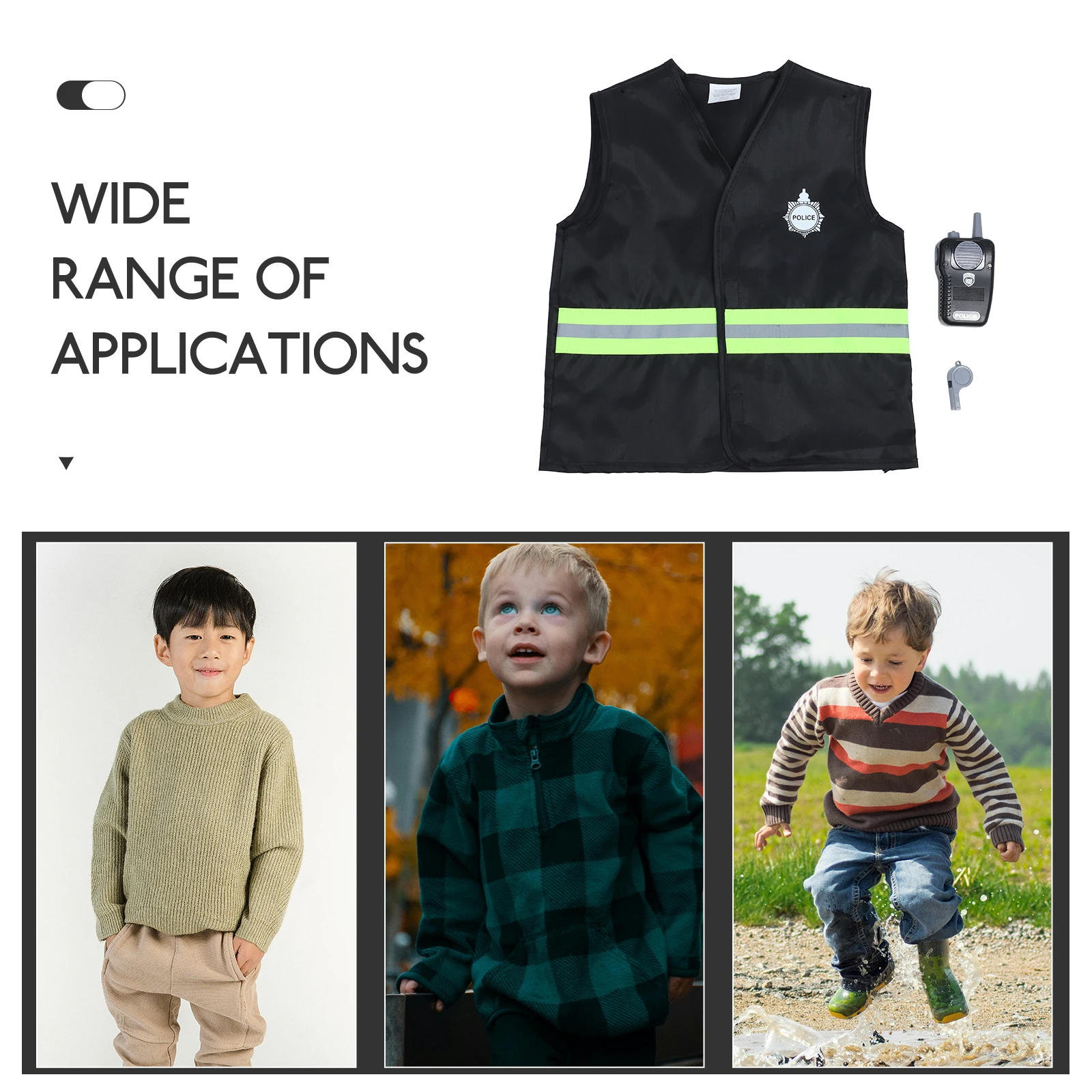1 set Police Costume for Kids Boys Girls Childrens Dress Up Role Play Toddler Halloween Party Supplies Career Prop cosplay Set
1 set Police Costume for Kids Boys Girls Childrens Dress Up Role Play Toddler Halloween Party Supplies Career Prop cosplay Set