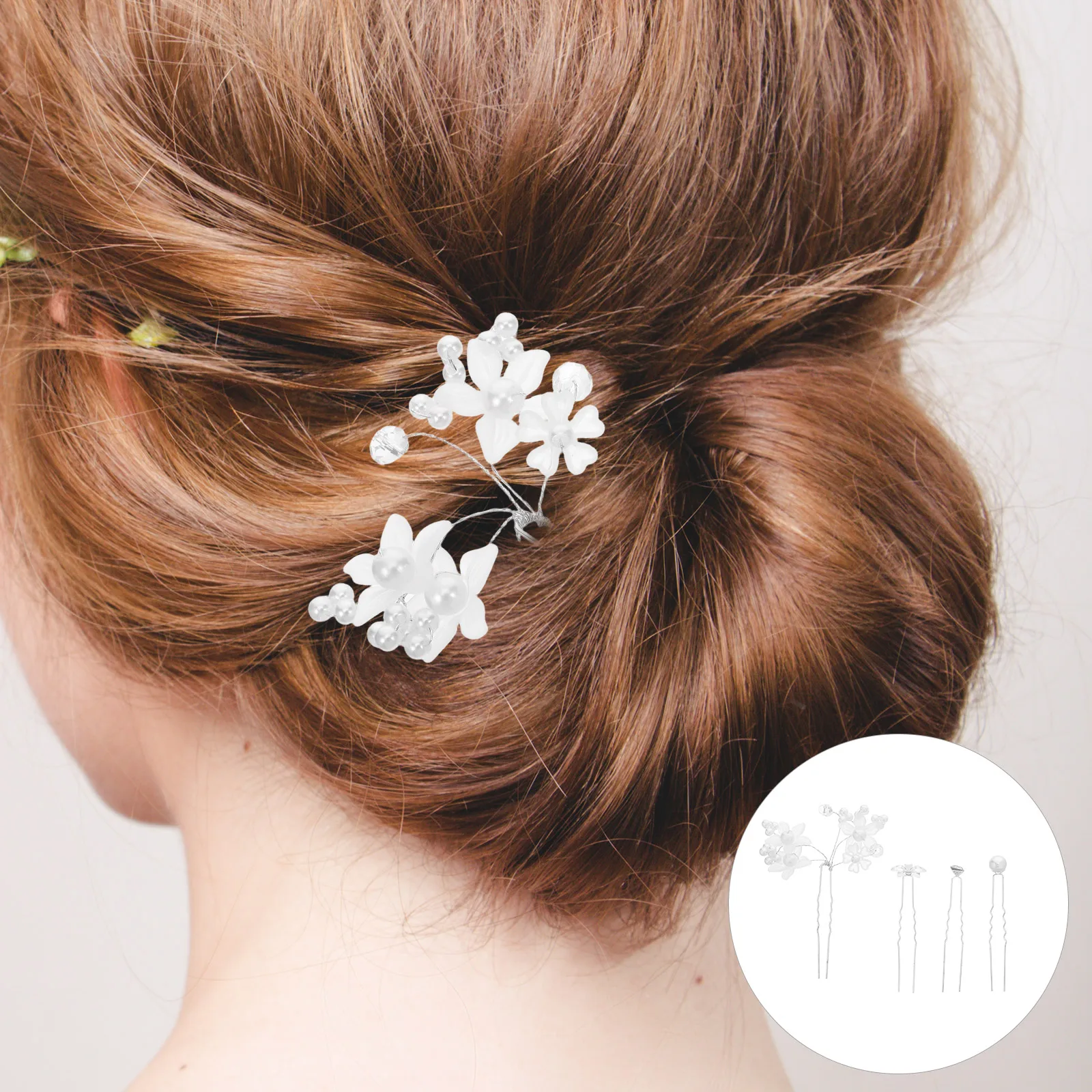 36Pcs Rhinestone Pearl U Shape Hair Pins Bridal Wedding Hair Clips Bridesmaids Prom Accessories Party Flower U Shape Clips 
36Pcs Rhinestone Pearl U Shape Hair Pins Bridal Wedding Hair Clips Bridesmaids Prom Accessories Party Flower U Shape Clips