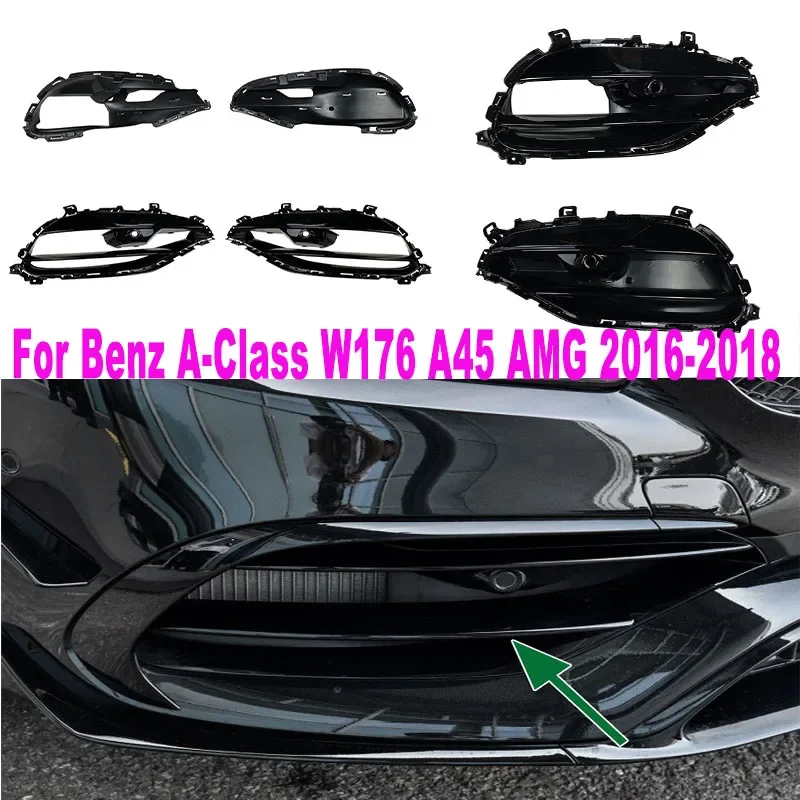 Подходит для Mercedes-Benz A- Class W176 2016-2018, передний бампер A45 AMG, решетка радиатора, воздушный нож, модификация Tuyere
Подходит для Mercedes-Benz A- Class W176 2016-2018, передний бампер A45 AMG, решетка радиатора, воздушный нож, модификация Tuyere