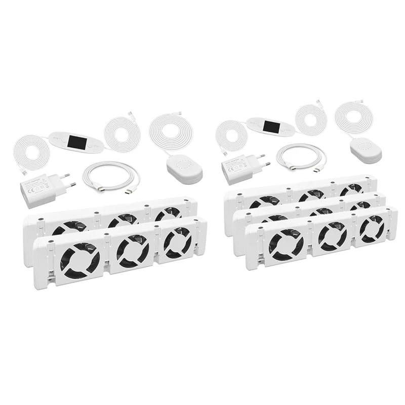 Radiator Fan Smart Radiator Booster Extension Set Ventilator Fan Universal Promote Hot Circulation 100 To 240V Durable A EU Plug
Radiator Fan Smart Radiator Booster Extension Set Ventilator Fan Universal Promote Hot Circulation 100 To 240V Durable A EU Plug