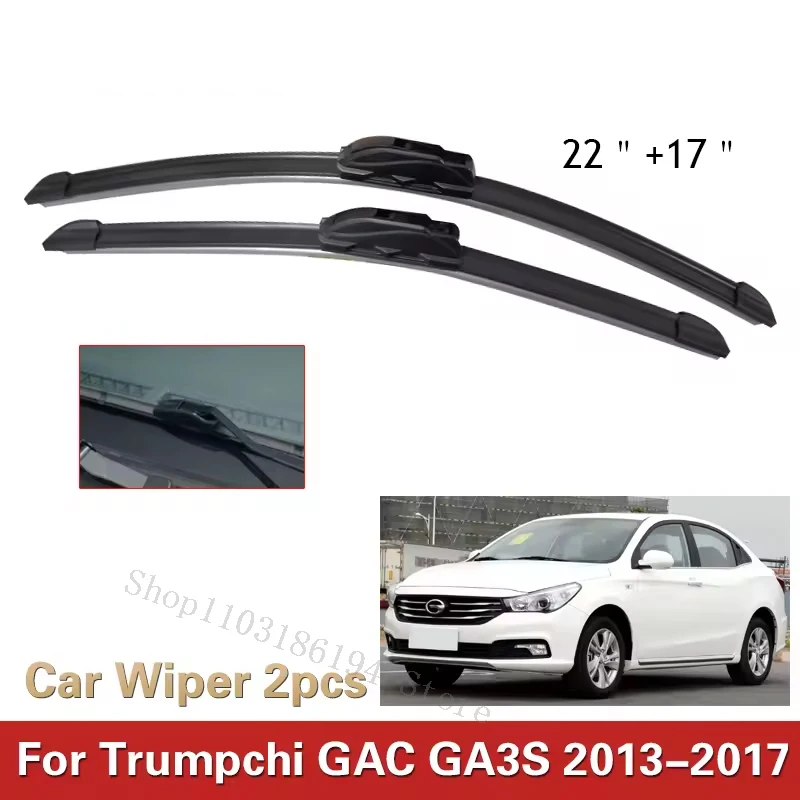 Car Wiper Blades For Trumpchi GAC GA3/GA3S 2013-2017 Car Accessories Front Rear Windscreen Wiper Blade Brushes Cutter Auto Goods
Car Wiper Blades For Trumpchi GAC GA3/GA3S 2013-2017 Car Accessories Front Rear Windscreen Wiper Blade Brushes Cutter Auto Goods