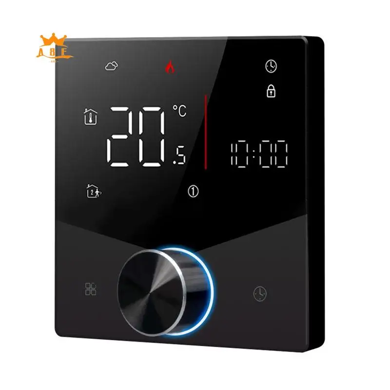 A08E-Wifi Water Heating Thermostat Accessories Tuya Smart APP Control For Alexa Google Voice- Black
A08E-Wifi Water Heating Thermostat Accessories Tuya Smart APP Control For Alexa Google Voice- Black