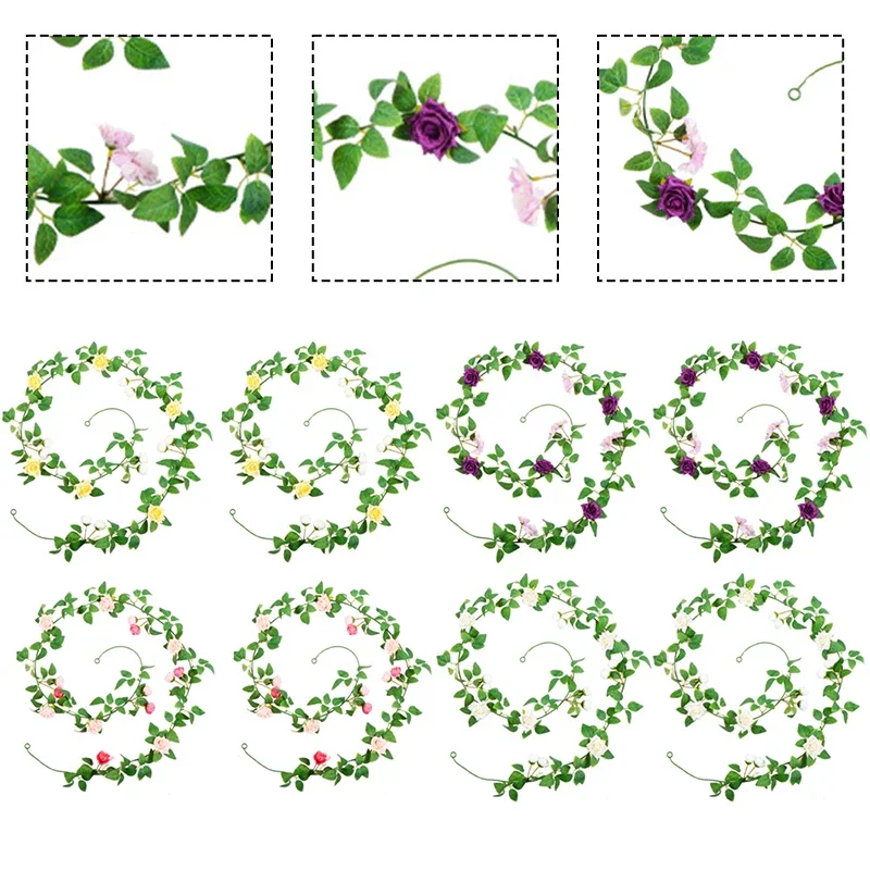 2PCS Simulated Rose Rattan Home Garden Wedding Decoration Simulated Rattan For Weddings Photo Shoots Versatile Decoration
2PCS Simulated Rose Rattan Home Garden Wedding Decoration Simulated Rattan For Weddings Photo Shoots Versatile Decoration