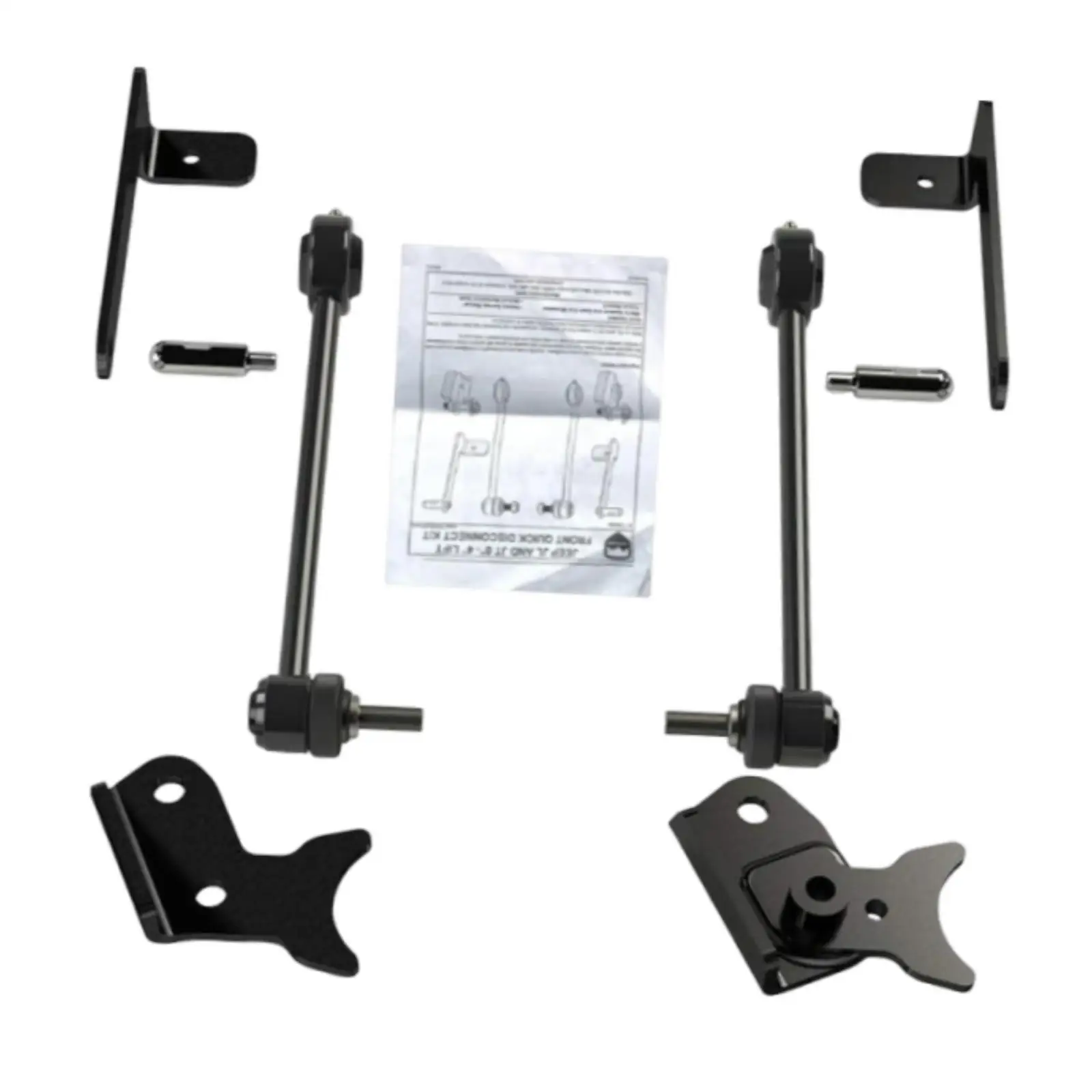 Комплект передних рычагов стабилизатора поперечной устойчивости 1764000 для аксессуаров JL Wrangler, регулируемых
Комплект передних рычагов стабилизатора поперечной устойчивости 1764000 для аксессуаров JL Wrangler, регулируемых