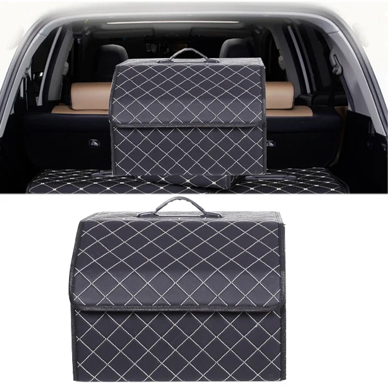Car Trunk Organizer Box Large Capacity Auto Multiuse Storage Bag Stowing Tidying Leather Folding Organize Boxes and Store Items
Car Trunk Organizer Box Large Capacity Auto Multiuse Storage Bag Stowing Tidying Leather Folding Organize Boxes and Store Items