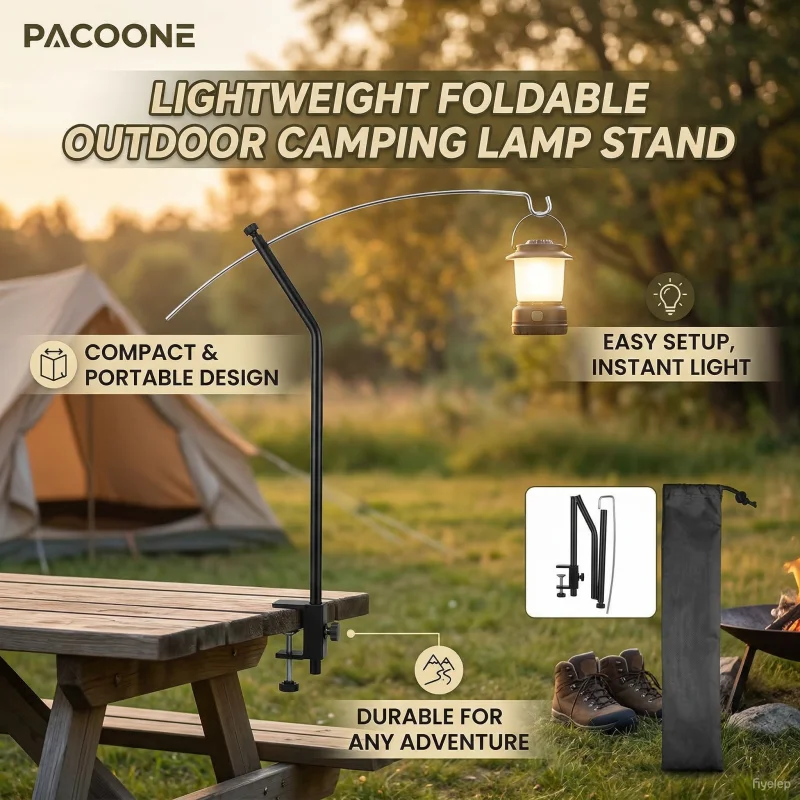 Подставка для кемпингового фонаря PACOONE, ультралегкая, с регулировкой на 360°, универсальная настольная подставка для освещения, подвесная стойка для настольного освещения
Подставка для кемпингового фонаря PACOONE, ультралегкая, с регулировкой на 360°, универсальная настольная подставка для освещения, подвесная стойка для настольного освещения