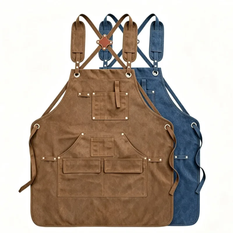 Chef Bib Apron for Men Women with Adjustable Straps and Large Pockets, Canvas Cotton Waterproof Kitchen Accessories for Outdoor
Chef Bib Apron for Men Women with Adjustable Straps and Large Pockets, Canvas Cotton Waterproof Kitchen Accessories for Outdoor