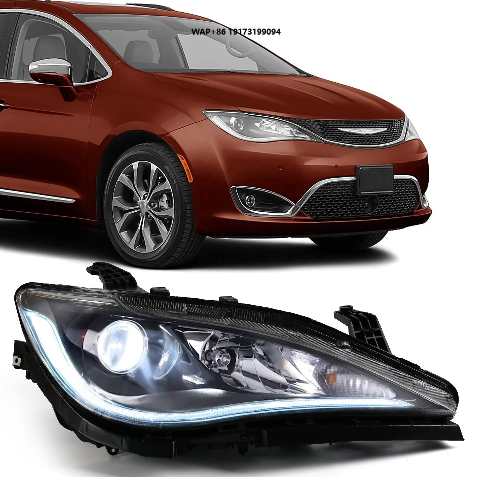 Aftermarket Headlight Headlamp for Chrysler Grand Voyager 2017 2018 2019 2020
Aftermarket Headlight Headlamp for Chrysler Grand Voyager 2017 2018 2019 2020