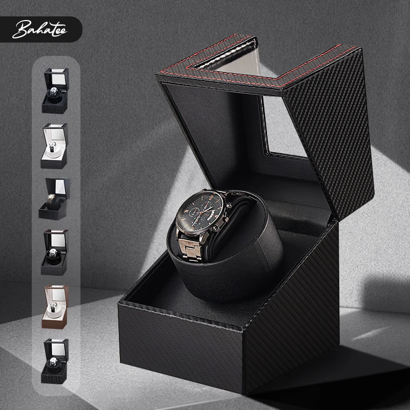 Automatic Watch Winder PU Leather Skin Friendly Surface Velvet Lining Dual Power Supply USB Charging Anti Magnetic Quiet Box
Automatic Watch Winder PU Leather Skin Friendly Surface Velvet Lining Dual Power Supply USB Charging Anti Magnetic Quiet Box