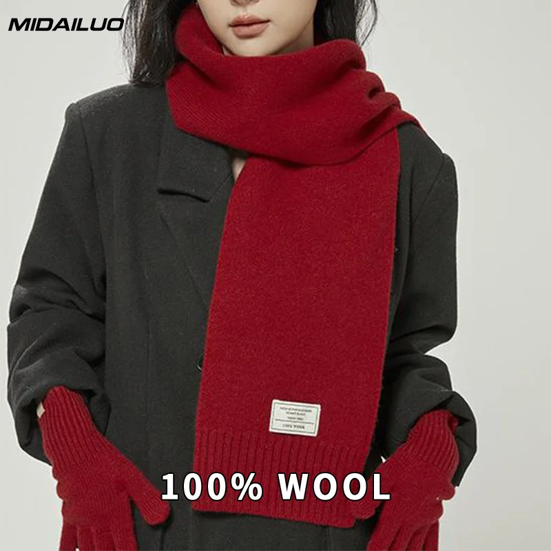 Женский зимний шарф из 100% шерсти, ветрозащитный теплый корейский модный элегантный аксессуар на шею для холодной погоды
Женский зимний шарф из 100% шерсти, ветрозащитный теплый корейский модный элегантный аксессуар на шею для холодной погоды