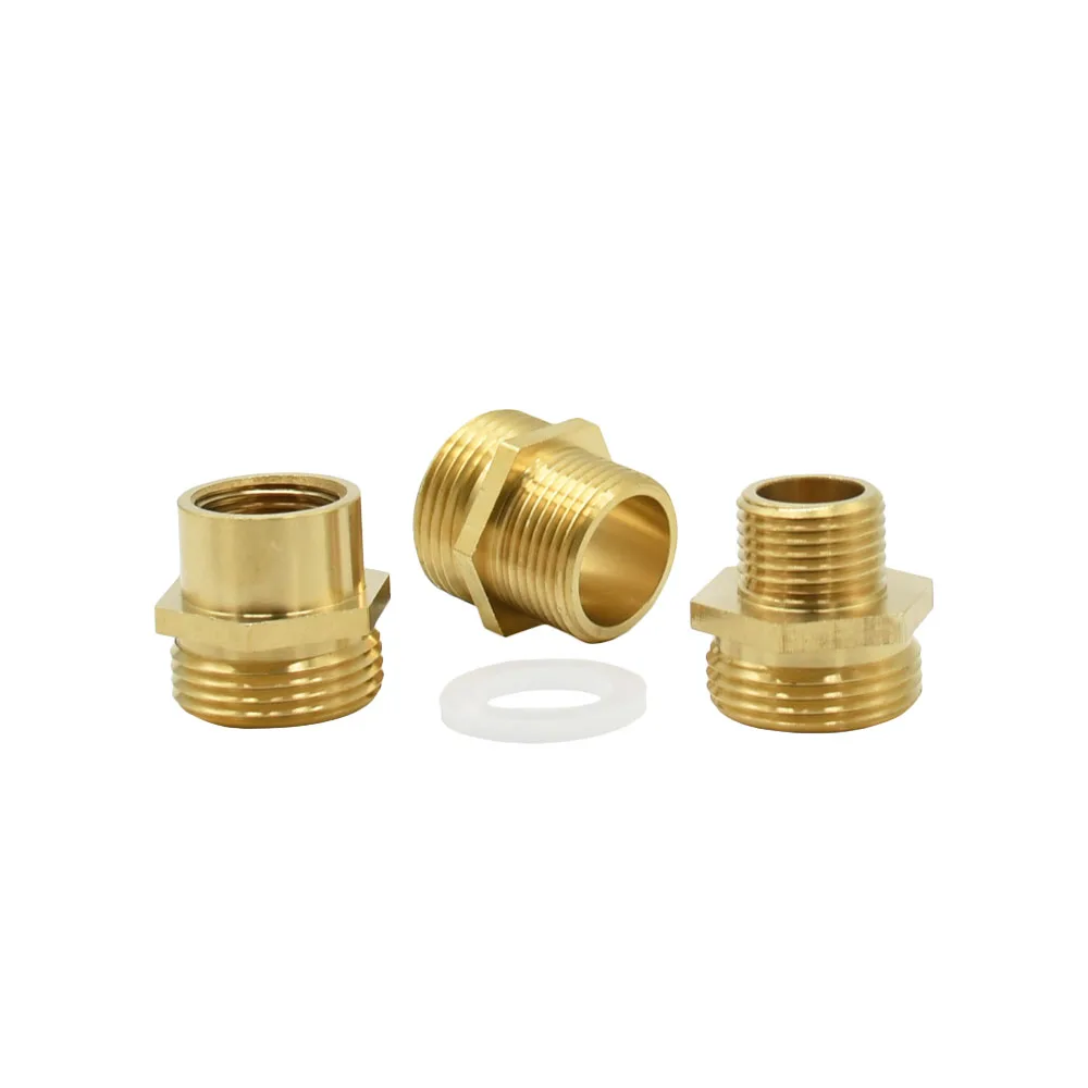 Brass G1/2 G3/4 Male Female To M30 Thread Connector Reducing Copper Fittings For Cleaning Machine Kitchen Bathroom
Brass G1/2 G3/4 Male Female To M30 Thread Connector Reducing Copper Fittings For Cleaning Machine Kitchen Bathroom