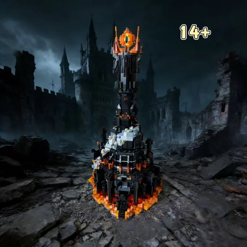 5471 деталь, новинка, 10333, черная башня, темная модель, настольное украшение для мальчиков и взрослых, подарки на день рождения
5471 деталь, новинка, 10333, черная башня, темная модель, настольное украшение для мальчиков и взрослых, подарки на день рождения