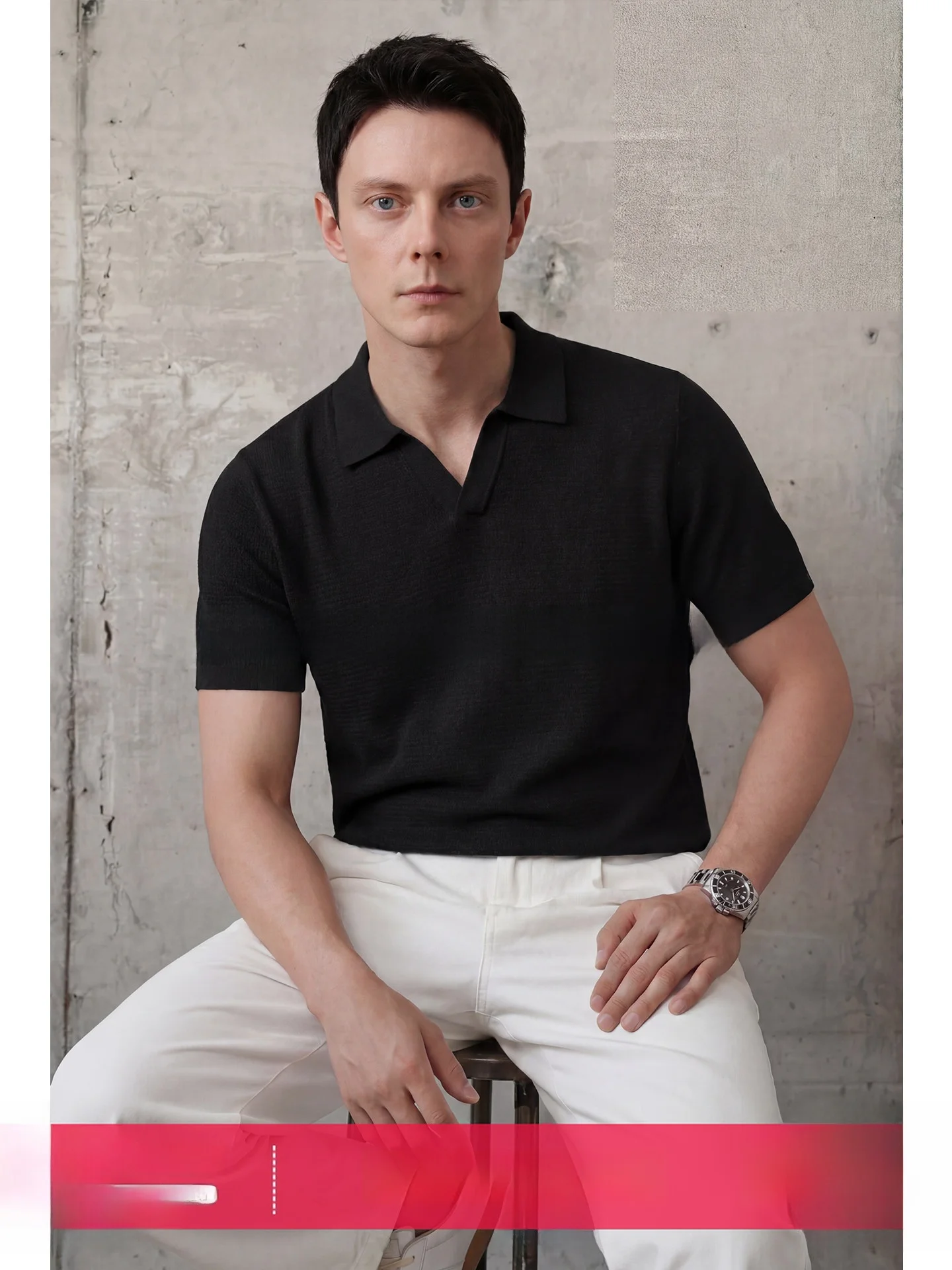 Men's Knitted Short Sleeve Shirt Casual Summer T-Shirt Lenzing Lyocell Fiber Fashion Urban Style Comfortable Soft Design
Men's Knitted Short Sleeve Shirt Casual Summer T-Shirt Lenzing Lyocell Fiber Fashion Urban Style Comfortable Soft Design