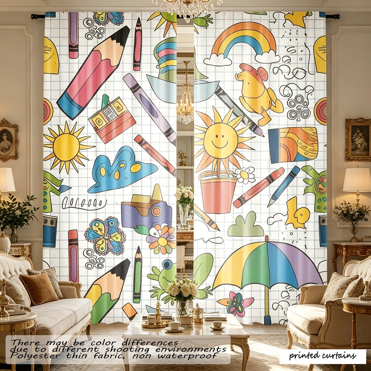 2PCS Black & White Cow Print Rod Pocket Style Curtains for Bedroom And Living Room Decorative Window Treatment
2PCS Black & White Cow Print Rod Pocket Style Curtains for Bedroom And Living Room Decorative Window Treatment