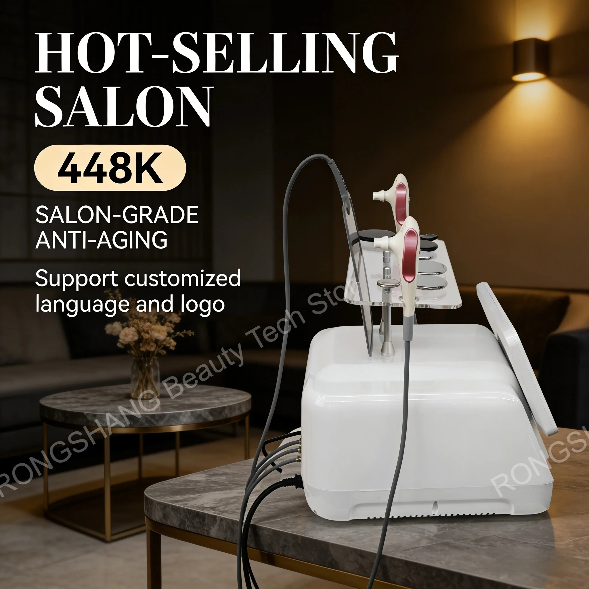 Новинка 2026 года: Многофункциональный аппарат для косметологии 448K Beauty Machine Fever Master с функциями омоложения, лифтинга и ударно-волновой терапии
Новинка 2026 года: Многофункциональный аппарат для косметологии 448K Beauty Machine Fever Master с функциями омоложения, лифтинга и ударно-волновой терапии