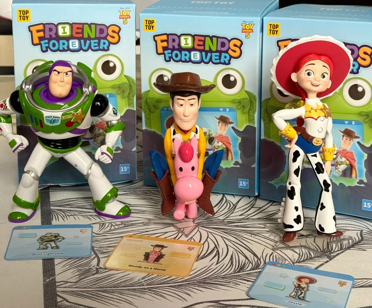 Toptoy Blind Box Toy Story 5 Friends Forever Series Woody Figurine Collectible Desktop Decor Removable Hat Ornament Gift
Toptoy Blind Box Toy Story 5 Friends Forever Series Woody Figurine Collectible Desktop Decor Removable Hat Ornament Gift