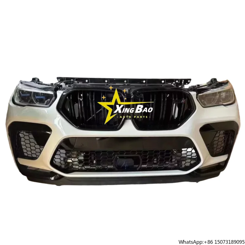Комплект переднего бампера для автомобилей BMW X6 G06 F96 F16 M (2020-2024)
Комплект переднего бампера для автомобилей BMW X6 G06 F96 F16 M (2020-2024)