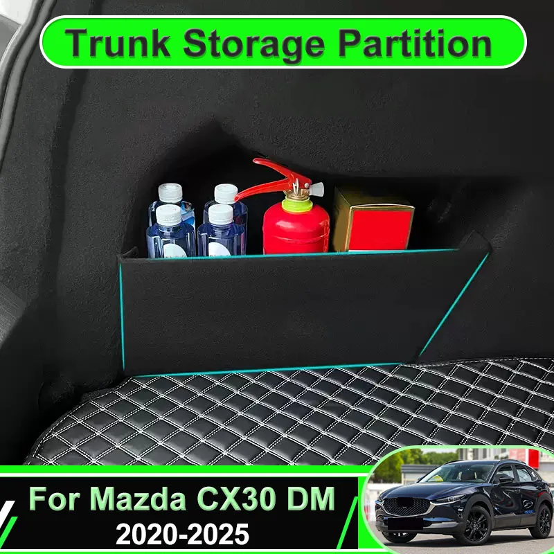Для Mazda CX30 DM 2020 ~ 2025 2021 2022 Автомобильный багажник, перегородка, боковая коробка для хранения, автозапчасти, инструменты для интерьера, сортировка сзади, уборка
Для Mazda CX30 DM 2020 ~ 2025 2021 2022 Автомобильный багажник, перегородка, боковая коробка для хранения, автозапчасти, инструменты для интерьера, сортировка сзади, уборка