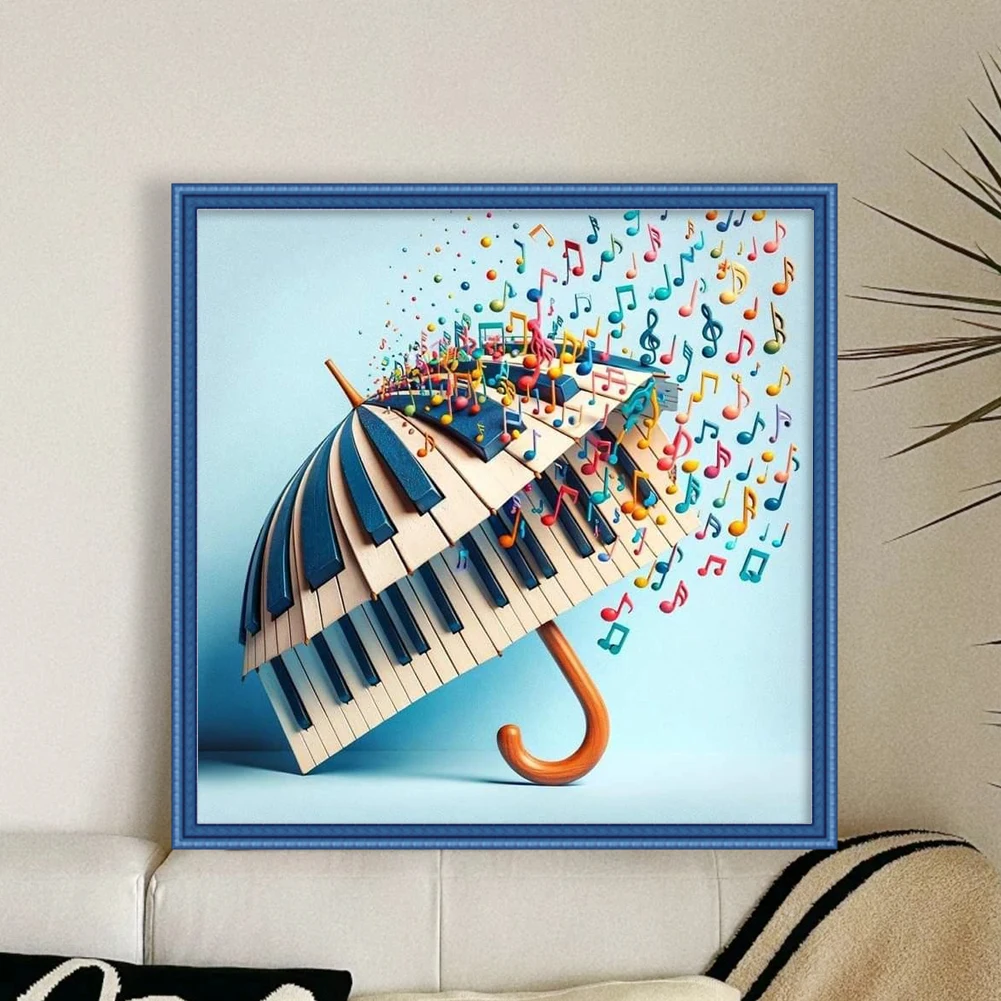 Piano Printed Cross Stitch Kit 45x45cm DIY 11CT Thread Art Needlework Home Decor (A)
Piano Printed Cross Stitch Kit 45x45cm DIY 11CT Thread Art Needlework Home Decor (A)