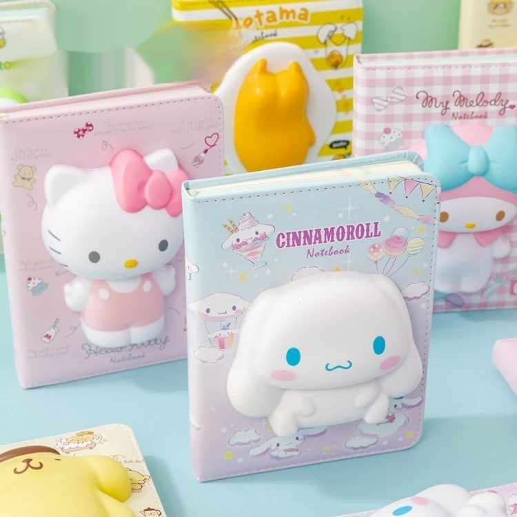 Sanrio Family Image Decompression Notebook Cute Cartoon Girl's Heart College School Office Children's Handbook Notepad
Sanrio Family Image Decompression Notebook Cute Cartoon Girl's Heart College School Office Children's Handbook Notepad