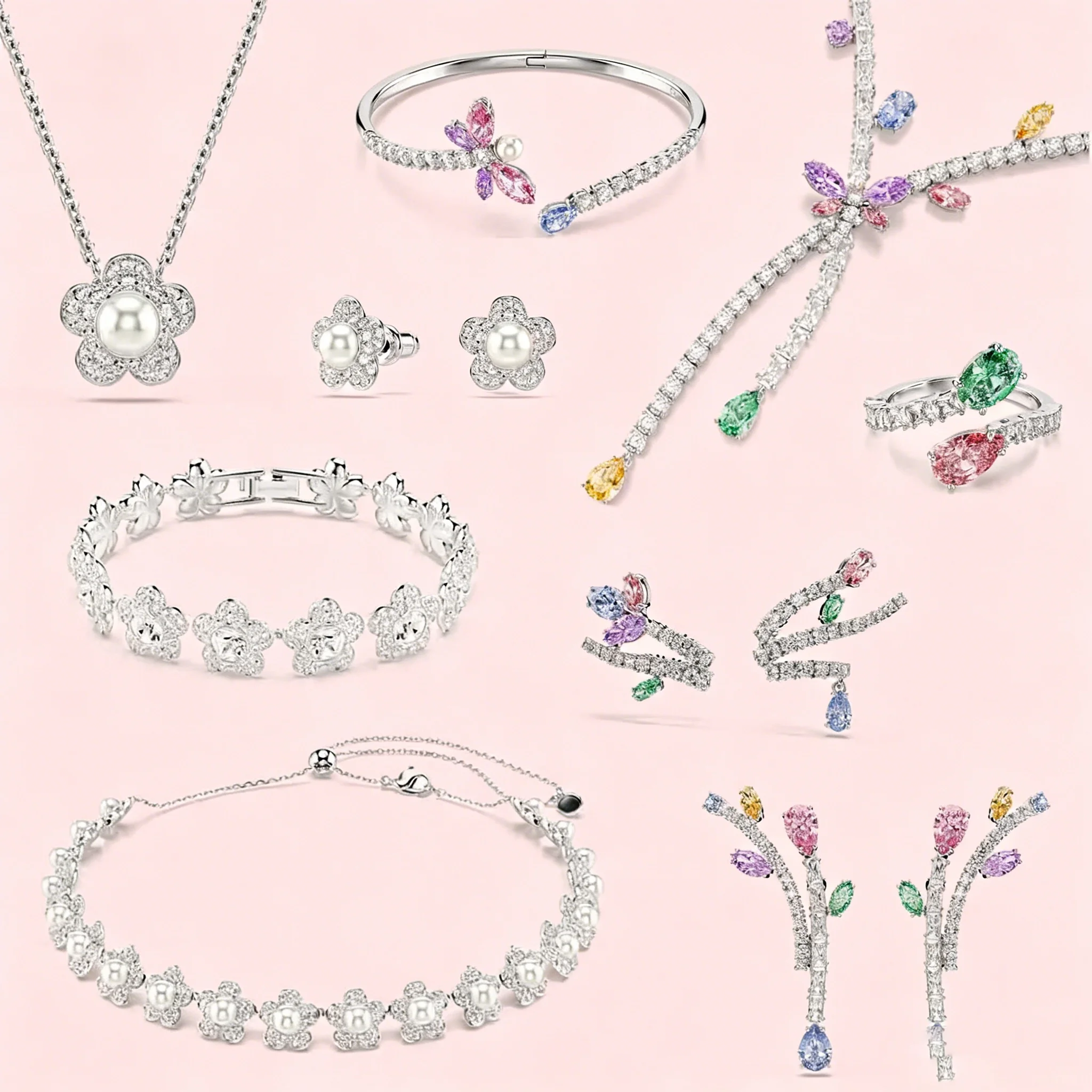 2026 New Original Dragonfly Series for Women Necklaces Earrings Bracelets Rings Luxurious Fine Jewelry Set Perfect for Weddings
2026 New Original Dragonfly Series for Women Necklaces Earrings Bracelets Rings Luxurious Fine Jewelry Set Perfect for Weddings