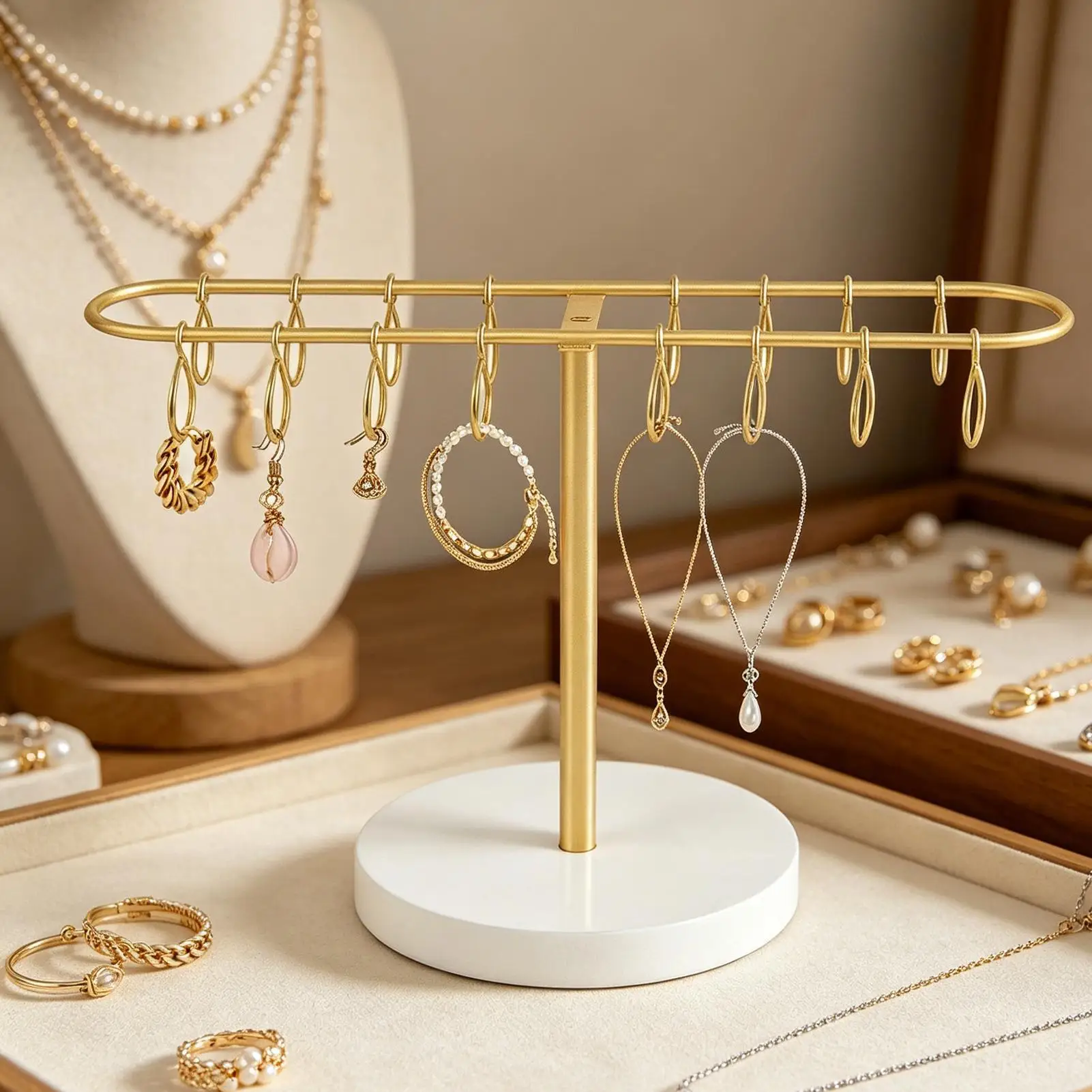 Hair Tie Organizer Headband Storage Display Rack Metal Hair Clip Holder For Women Girls Teens Salon Bathroom Dorm Bedroom
Hair Tie Organizer Headband Storage Display Rack Metal Hair Clip Holder For Women Girls Teens Salon Bathroom Dorm Bedroom