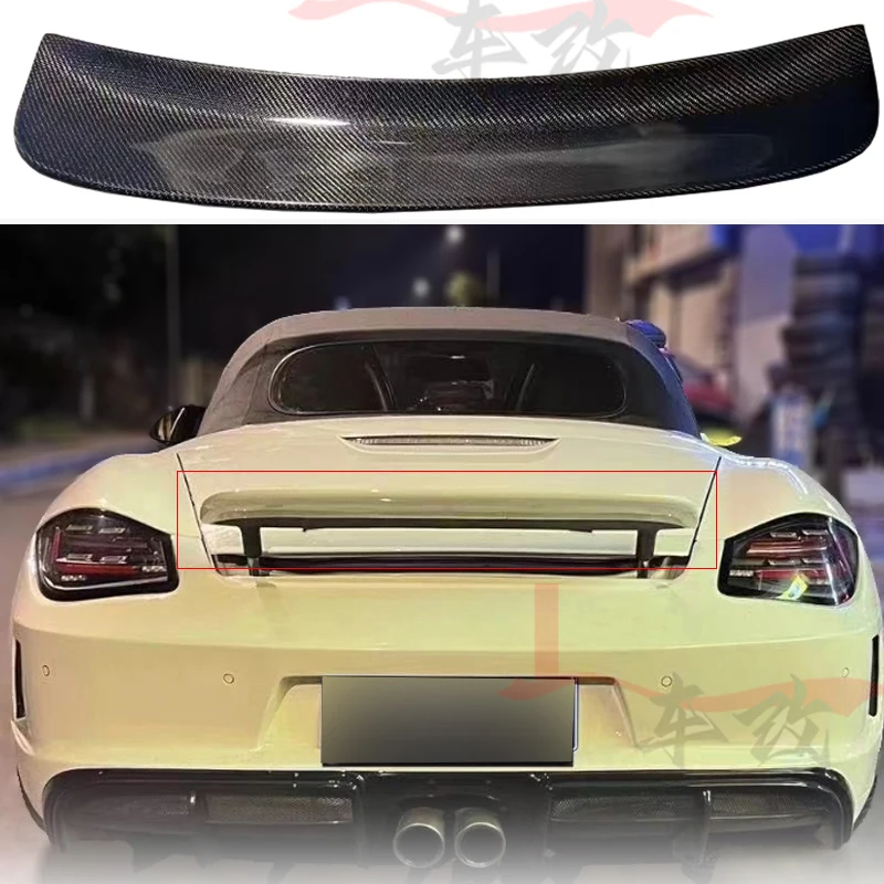 Suitable for retrofitting and replacing the rear wing of carbon fiber Porsche 2006-2012 Cayman 987 hardtop car Unpainted FRP
Suitable for retrofitting and replacing the rear wing of carbon fiber Porsche 2006-2012 Cayman 987 hardtop car Unpainted FRP