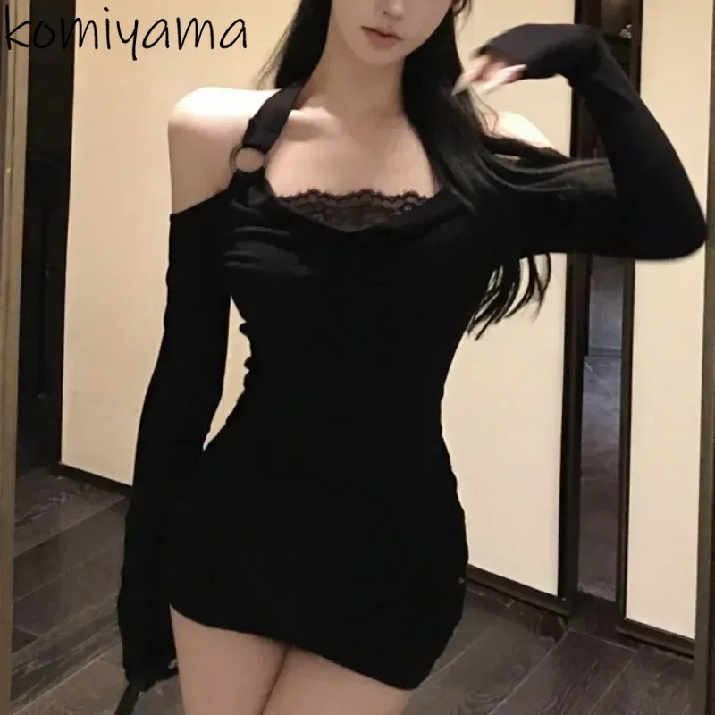 Sexy Lace Ropa Mujer Off Shoulder Pleated Women Clothing Y2k Clothes High Street Camisetas 2025 New Spicy Girl Roupas
Sexy Lace Ropa Mujer Off Shoulder Pleated Women Clothing Y2k Clothes High Street Camisetas 2025 New Spicy Girl Roupas