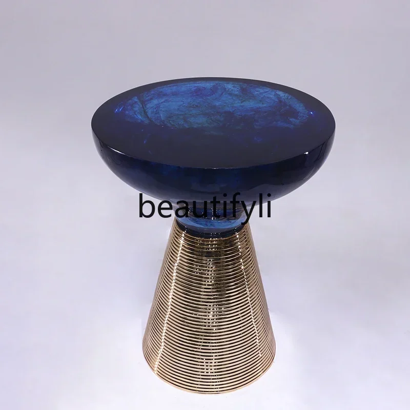 xzzLiving room household tea table pier tea room stool transparent resin acrylic simple edge corner few small coffee table
xzzLiving room household tea table pier tea room stool transparent resin acrylic simple edge corner few small coffee table