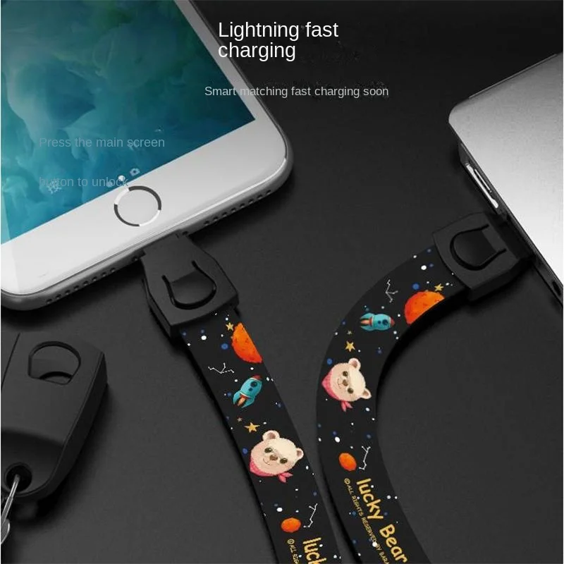 Hanging rope charging cable With Mobile Phone Strap Design Are Suitable For All Android Phones With Micro Usb And Type-c Plug
Hanging rope charging cable With Mobile Phone Strap Design Are Suitable For All Android Phones With Micro Usb And Type-c Plug