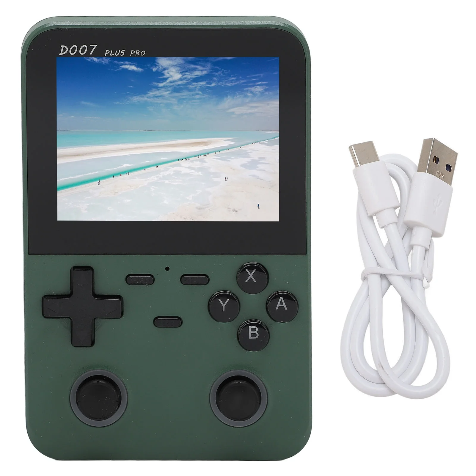 Handheld Game Console 3.5 Inch 640x480 IPS Display Retro Dual Joystick 2500MAH Handheld Game Player for Entertainment
Handheld Game Console 3.5 Inch 640x480 IPS Display Retro Dual Joystick 2500MAH Handheld Game Player for Entertainment