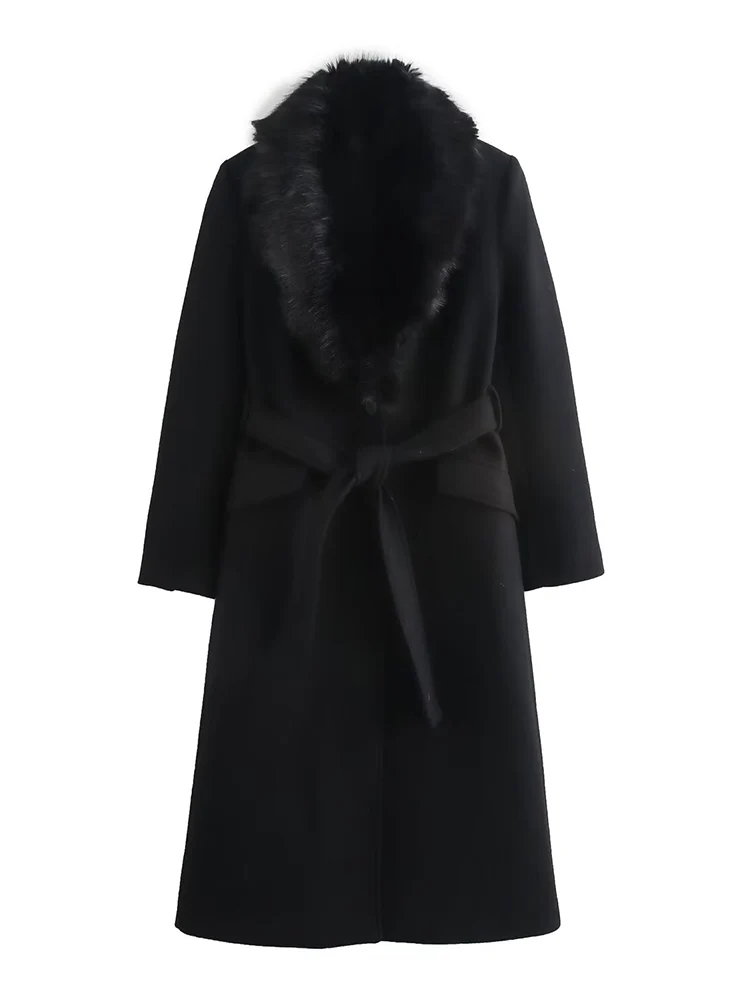 Willshela Women Fashion With Belt Black Single Button Trench Vintage Lapel Neck Long Sleeves Female Chic Lady Outfits
Willshela Women Fashion With Belt Black Single Button Trench Vintage Lapel Neck Long Sleeves Female Chic Lady Outfits