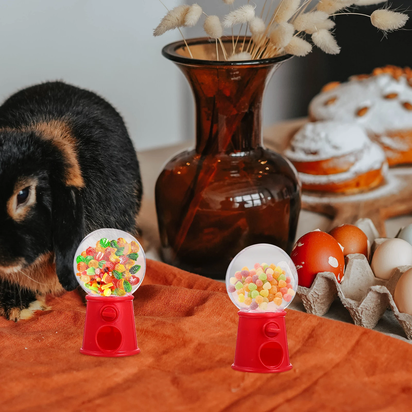 12pcs Mini Gumball Machine Candy Dispenser Plastic Toy Wedding Decor Kids Party Favor Creative Cake Decor Red Color
12pcs Mini Gumball Machine Candy Dispenser Plastic Toy Wedding Decor Kids Party Favor Creative Cake Decor Red Color