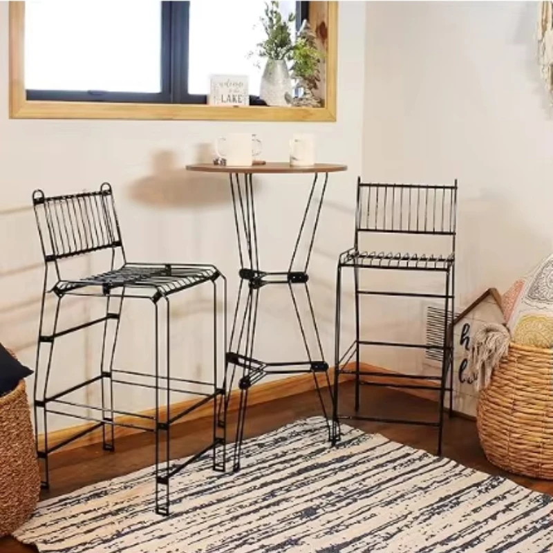 Modern Home Leisure Wire Counter Stool High Pole Chair Metal Frame Dining Room Living Room Outdoor Wedding Event Mall
Modern Home Leisure Wire Counter Stool High Pole Chair Metal Frame Dining Room Living Room Outdoor Wedding Event Mall